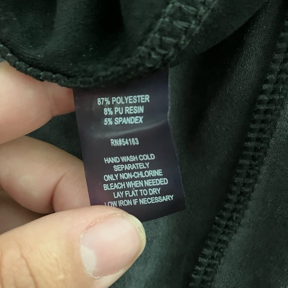 Calvin Klein vegan suede gray pencil skirt - Picture 4 of 4